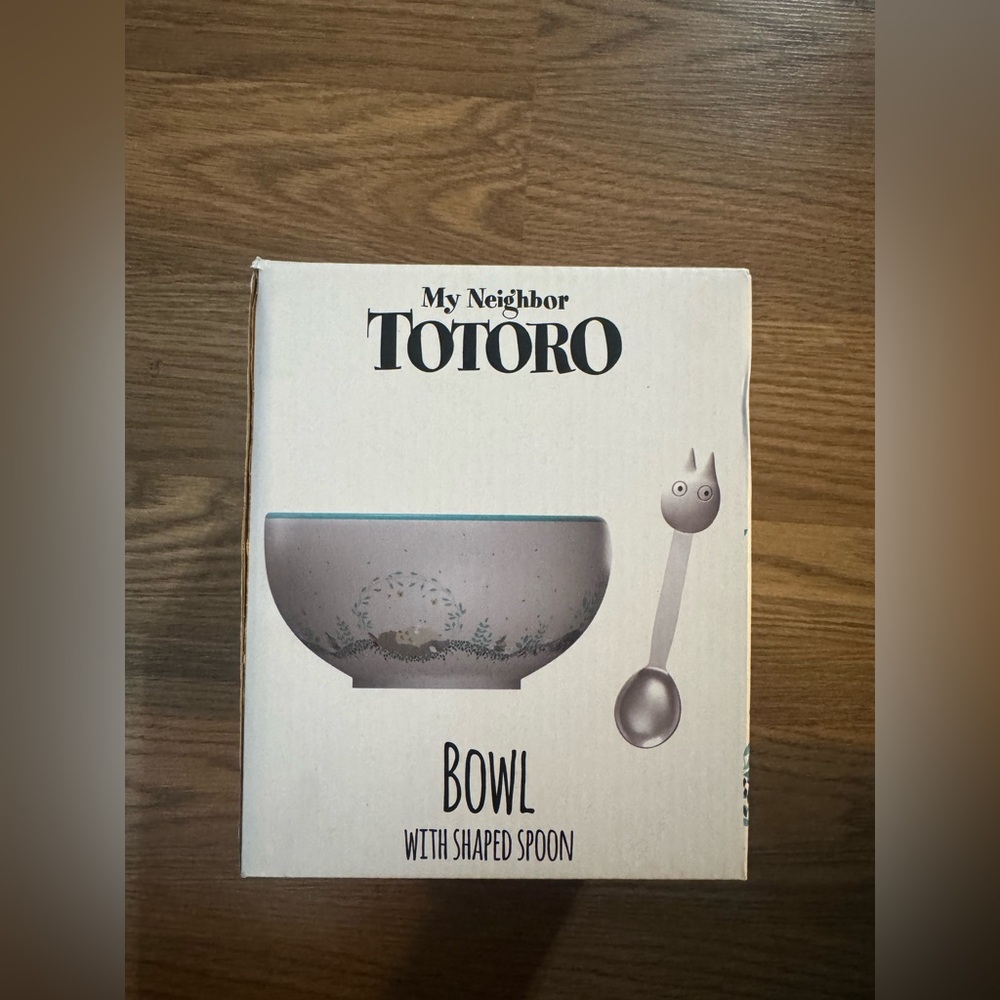 Totoro Bowl and Spoon Set